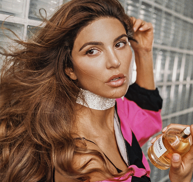 Negin honey infused hair perfume